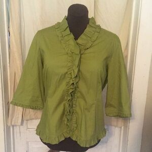 Christopher&Banks XL Button-down Blouse